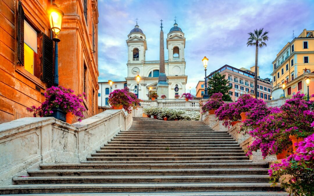 “Confused” Man Illegally Drives Down Rome’s Iconic Spanish Steps And Gets Stuck